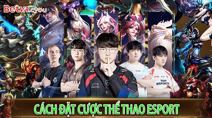 Cách đặt cược Thể Thao Esport