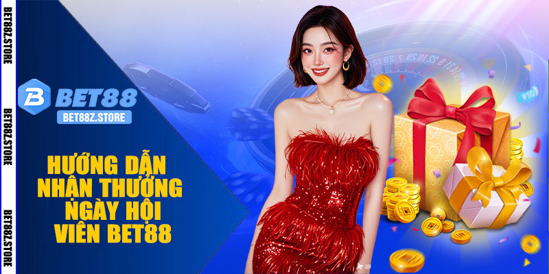 Hướng Dẫn Nhận Thưởng Ngày Hội Viên BET88